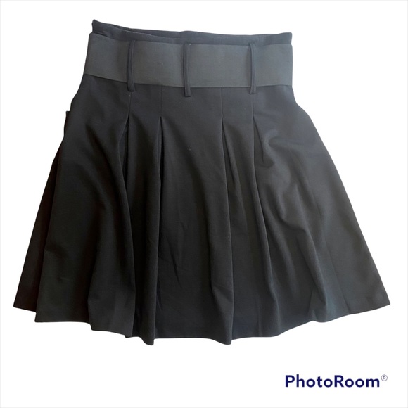 Pleated A-Line Skirt - Picture 3 of 8